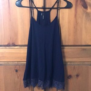 Navy Blue Tank Top